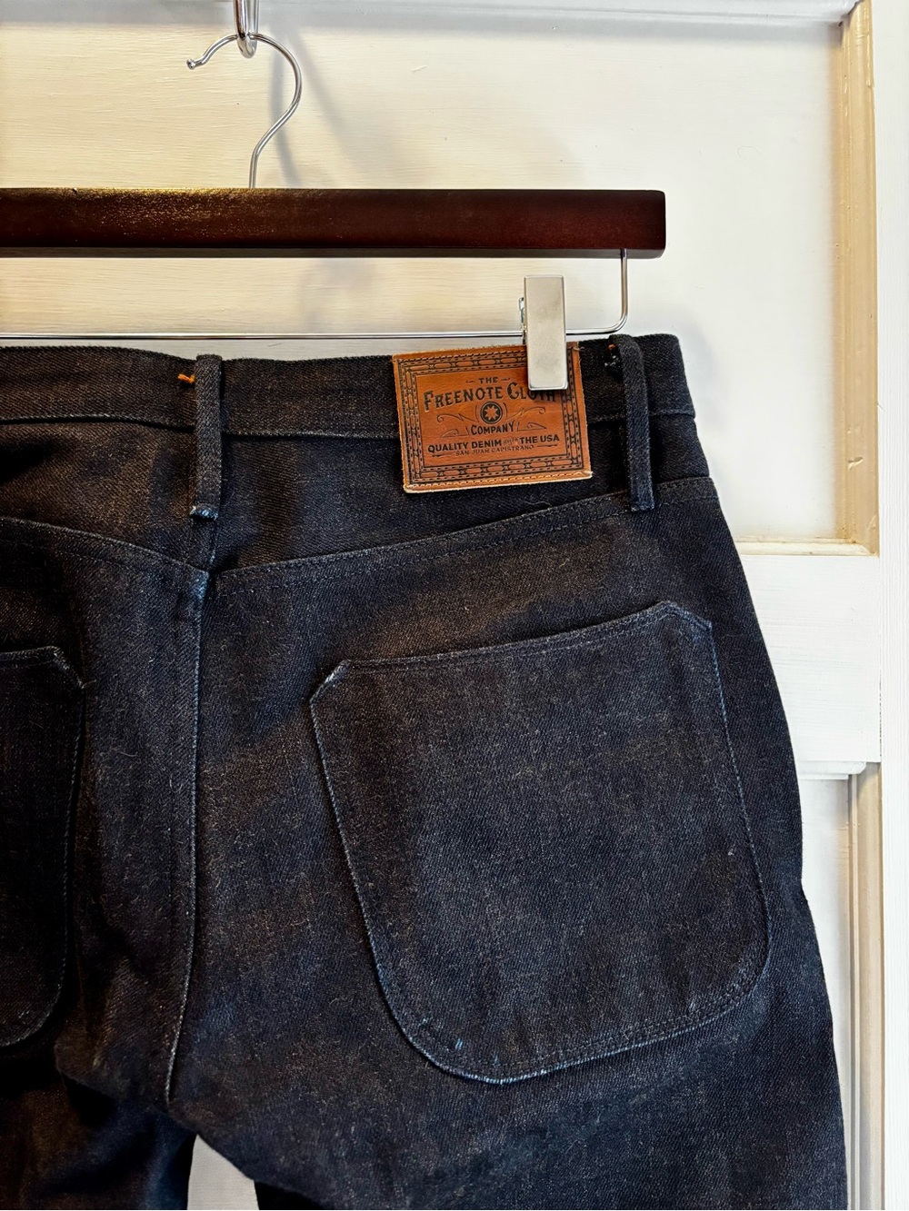 Freenote Cloth Raw Denim - Dark Blue Sz 32